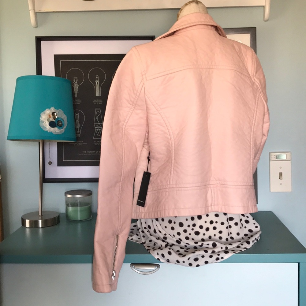 Pink Moto jacket - Picture 3 of 6